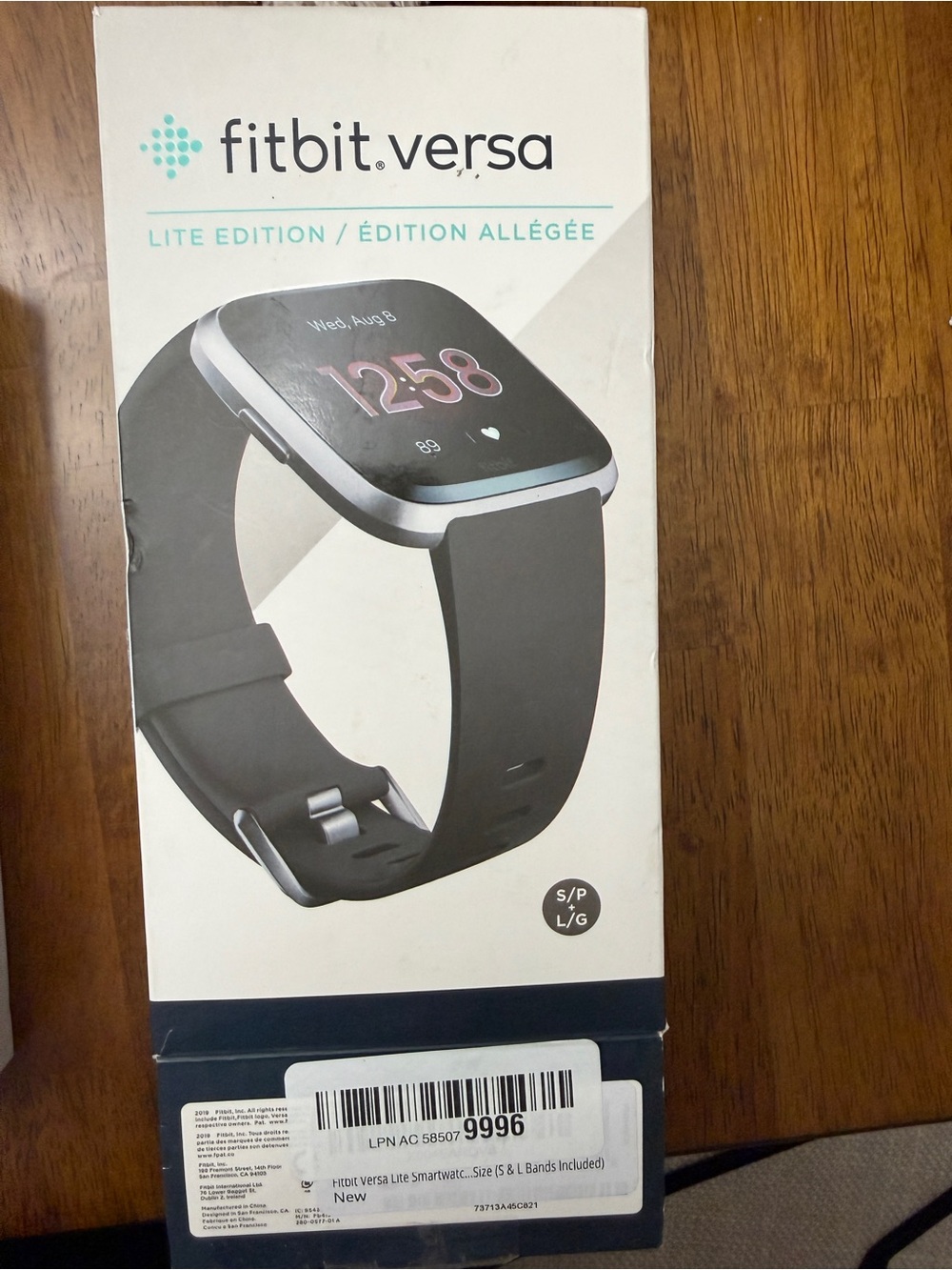 fitbit Versa Lite Edition Smartwatch - Black